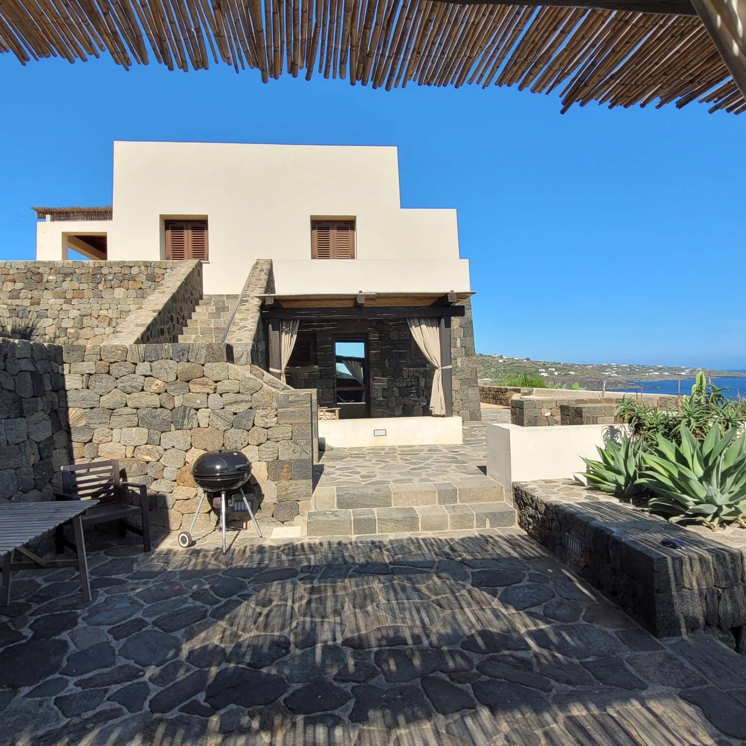 Villa dammuso con vista mare a Bukkuram, Pantelleria